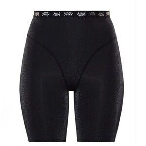 Fabletics Yitty Glitter Black Shapewear High Waist Shorts
